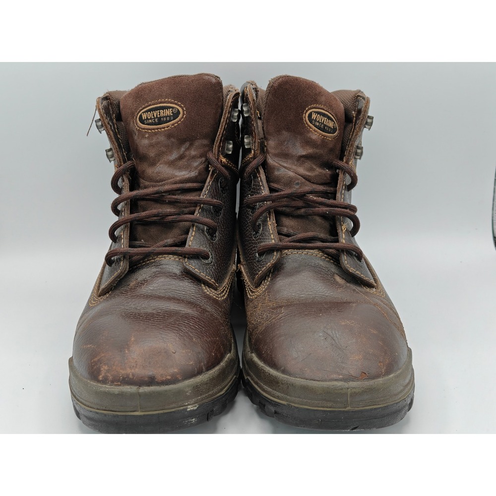 Wolverine Mens Floorhand Waterproof Soft Toe Work Boots W06704 Brown 10.5 M